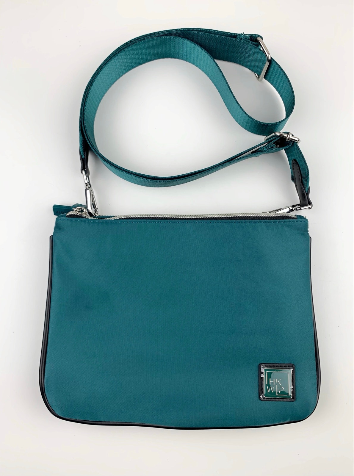 Ihkwip City To Suburbs Crossbody Bag Teal Travel Purse Utility Adjustable Strap